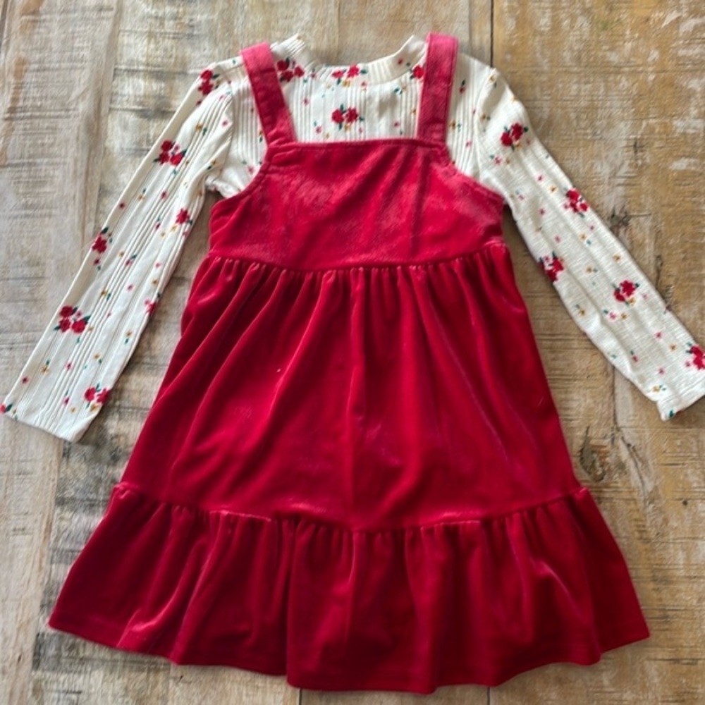NWT Cat & Jack dress set 4t